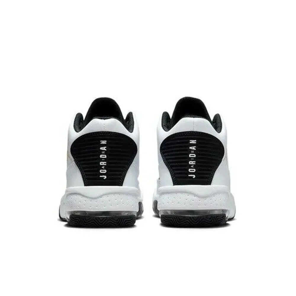 NEW Nike Air Jordan Max Aura 2 White Black Gold CK6636-107 Men’s Size Multi